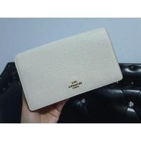 ราคา Coach ใบขาว แท้100% ช่องเยอะมาก (20960189643)