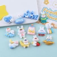 ราคา 10 ชิ้น / เซต การ์ตูนน่ารัก อวกาศ กระต่าย แผ่นเรซิ่น DIY เคสโทรศัพท์ วัสดุตกแต่งตู้เย็น แม่เหล็ก กิ๊บติดผม อุปกรณ์เสริม (23467102331)