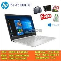 ราคา Notebook HP 15s-fq1001TU : i3-1005G1/4GB/256GB+16GB/UMA/NSV/W10 (7932014763)