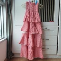 ราคา เดรสเกาะอกลายสก็อตขนมชั้น (6584687053)