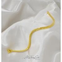 ราคา MTSGOLD สร้อยข้อมือ 1 สลึง บิดนูนโปร่ง (11799592848)