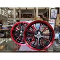 ราคา ล้อแม็ก MSX , DEMON สีแดง/ดำ (3590341439)