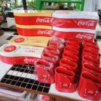 ราคา กล่องช้อนตะเกียบ ที่ใส่ทิชชู่โค้ก ของสะสมโค้ก (5411683652)