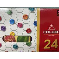 ราคา สีไม้คอลลีน24สี24แท่ง รุ่นหัวเดียว 1 กล่อง (3185403156)