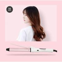 ราคา เครื่องม้วนผม CB แกน 32 mm ม้วนวอลลุ่ม ลอนเกาหลี (19485976793)