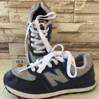 ราคา New balance รองเท้าเด็กมือสอง/วัดด้านใน 19.5cm (6212380078)