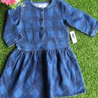 ราคา เดรสยีนส์เด็ก Oldnavy (1601239018)