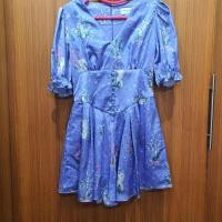 ราคา จั๊มสูทLynAroundสีม่วงเงา (17657425458)