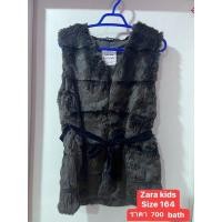 ราคา เสื้อกั๊กเฟอร์ zara kids ไซค์ 164 (21552203953)
