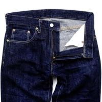 ราคา "MUJI DENIM" made in japan ผ้าหน้า ริมแดง ทรงกระบอก Size เอว 30 ยาวทั้งตัว 41 ปลายขา 7 เป้า 10 ต้นขา 10 สะโพก 36 นิ้ว (6017981689)