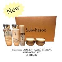 ราคา Sulwhasoo CONCENTRATED GINSENG ANTI-AGING KIT (5 ITEMS) (1705136527)