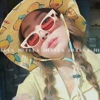 ราคา แว่นกันแดด ทรงแคทอาย สไตล์เกาหลี แฟชั่นสำหรับผู้หญิง (1709542429)