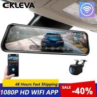 ราคา Ekleva 3 IN 1 กล้องบันทึกวิดีโอ FHD DVR WIFI 10 นิ้ว เลนส์คู่ 1080P สําหรับติดรถยนต์ (21611615200)