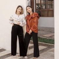 ราคา Hofstore shirt สีส้มอิฐ (3723224592)