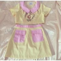 ราคา ชุดเซตกระโปรง งานป้าย love is น่ารักมาก (253566828)