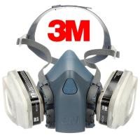 ราคา ป้องกันฝุ่น PM.2.5 ฝุ่นควัน ชนิดใช้ซ้ำได้ 3M 7502(M) และ ตลับกรองเคมีพร้อมแผ่นกันฝุ่น(N95) ุ3M6001-6006 (แถมกระเป๋า) (19991381245)