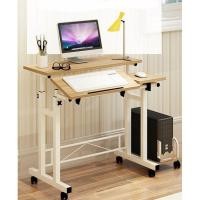 ราคา โต๊ะโน๊ตบุ๊ค รุ่น 422 (ลายไม้) โต๊ะคอม ชั้นวางของ ปรับระดับได้ (2267340125)