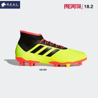 ราคา ลด65.-ใส่โค้ดTHIKWX1Nรองเท้าฟุตบอล สตั๊ด Adidas รุ่น Predator 18.2 [ของแท้100%] (DB1997) (7335257521)