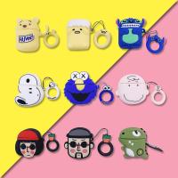 ราคา เคสสำหรับ Apple AirPods ยางทำจากซิลิคอน ป้องกัน กรณี ปก กันกระแทก น่ารัก Carton Charging Box Earphone Case (7653536333)