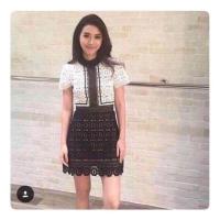 ราคา มือสอง เดรสผ้าฉลุ ลูกไม้ งานป้าย มีซับใน size s (23839723926)