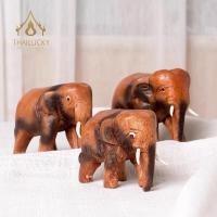 ราคา ช้างการ์ตูน ของการตกแต่ง ช้างน้อย เสริมฮวงจุ้ยร่ำรวย ช้างมงคล ช้างแกะ สีไม้ ช้างน้อย วางไว้บนโต๊ะ แกะสลักไม้ (4338825034)