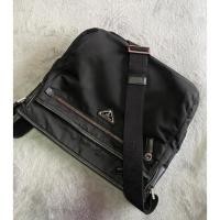 ราคา Prada Saffiano-Trimmed Tessuto Nylon Messenger Bag ปราด้า พราด้า ของแท้ มือสอง กระเป๋าสะพายข้าง กระเป๋าผู้ชาย แบรนด์เนม (18649642785)