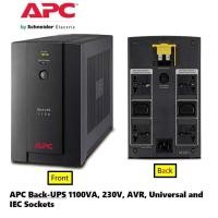 ราคา UPS (เครื่องสำรองไฟ) APC Back-UPS 1100VA/550Watts 230V, AVR, Universal and IEC Sockets (BX1100LI-MS) (3902773007)