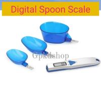 ราคา เครื่องชั่งช้อนตวงดิจิตอล digital spoon scale มีช้อน 3 ขนาด รุ่น 500กรัม 3 in 1 ช้อนชั่งตวงเบเกอรี ชั่งแป้ง (23516469464)