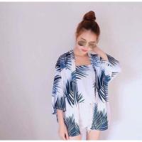 ราคา ชุดเชต เกาะอก-เสื้อคลุม (245537794)