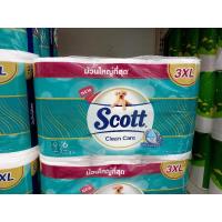 ราคา Scott สก๊อตต์ คลีนแคร์ 3XLหนานุ่ม 3ชั้น ม้วนใหญ่ที่สุด ปริมาณ 6ม้วน (22168509679)