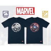 ราคา เสื้อยืดมาร์เวล กัปตันอเมริกา MARVEL Captain America-9390-NV สีกรม #เปลี่ยนสีได้เมื่อโดนแสงแดด_09 (23121961683)