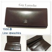 ราคา กระเป๋าสตางค์ Guy Laroche สีน้ำตาล ของแท้ (66862120)