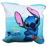 ราคา หมอนผ้าห่มสติชสีฟ้า (13081099583)