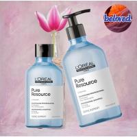 ราคา Loreal Pure Resource Shampoo 300/500 ml แชมพูสำหรับลดความมันบนหนังศีรษะ และเส้นผม (12885964503)