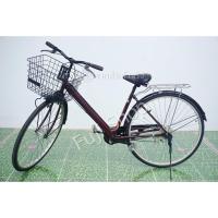 ราคา จักรยานแม่บ้านญี่ปุ่น - ล้อ 27 นิ้ว - ไม่มีเกียร์ - สีน้ำตาล [จักรยานมือสอง] (23770434163)