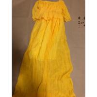 ราคา เดรสเกาะอกสีเหลืองฟรีไซร์ (6046088755)