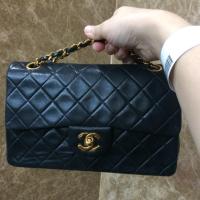 ราคา Chanel ของแท้ vintage lamp skin 9” ghw (1239720815)