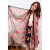 ราคา ac **ส่งฟรี!! ผ้าพันคอ แฟชั่นเกาหลี สีน้ำตาล ลายหัวใจ (ผ้าฝ้าย 100%) (12320175886)