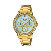 ราคา Casio Standard นาฬิกาข้อมือสุภาพสตรี สีฟ้า สายแสตนเลส รุ่น LTP-2087G-2AVDF (53125727)