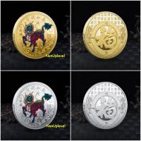 ราคา เหรียญกิเลน เหรียญลายกิเลน ชุบเงิน ชุบทอง ลงสี ขัดเงา เหรียญสะสม C 11 (17491583429)