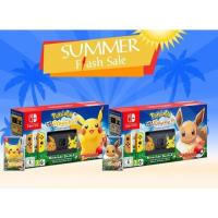 ราคา Nintendo Switch Pokemon Let's Go Pikachu! Eevee! Limited Edition Bundle + MONSTER BALL PLUS [LIMITED EDITION] Gamepad (2072097917)