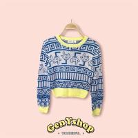 ราคา [NEW] เสื้อไหมพรม กันหนาว ลายมือมิกกี้เม้าส์ (สีตามรูป) (14932467935)