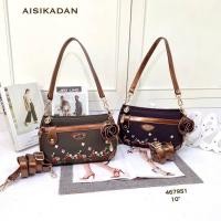 ราคา กระเป๋าสะพายผู้หญิง แคนวาสคุณภาพพรีเมี่ยม กระเป๋า แบรนด์ Aisikadan แท้ กระเป๋าสะพายข้าง ขนาด 10 นิ้ว (19132269112)