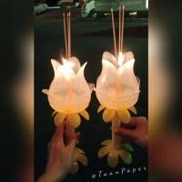 ราคา โคมเวียนเทียน โคมถวายพระพร (หมดปัญญาเทียนดับ) (2385144337)