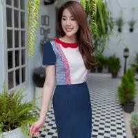 ราคา The kiss principle dress - never used size M (1811446434)