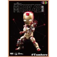 ราคา งานแท้ 100% Egg Attack โมเดล หัวโต ไอรอนแมน มาร์ค42 Model Iron Man Mark42 Mk LED Light Action อเวนเจอร์ Avengers มาเวล (1950563551)