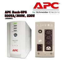 ราคา UPS (เครื่องสำรองไฟฟ้า) APC (BK500EI) (500VA/300Watt) Back-UPS 500, 230V (14445002669)