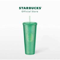 ราคา [แท้]Starbucks Green Bling Cold Cup 24oz. (23983431760)