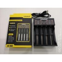 ราคา ที่ชาร์จแบตเตอรี่ LiitoKala Lii-402 แบบ Micro USB 4 ช่อง 4 รางชาร์จ กระแสชาร์จ 500/700/1000/2000 mA ของแท้ Original 100% (5152291435)