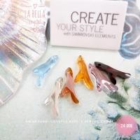 ราคา คริสตัลสวารอฟสกี้ (6791) ประการัง 2 ขา ขนาด 25 mm ราคาเม็ดละ 140 บาท (8566843410)